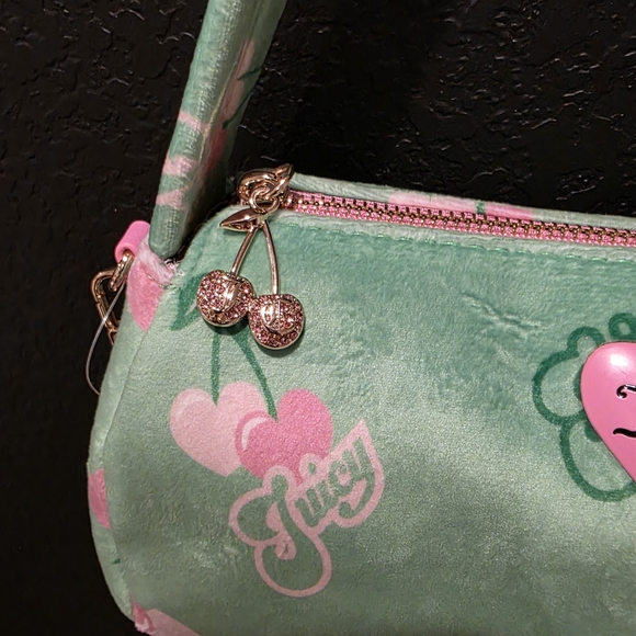 NWT Juicy Couture Retro Juicy Cherry Shoulder Bag - Picture 2 of 6